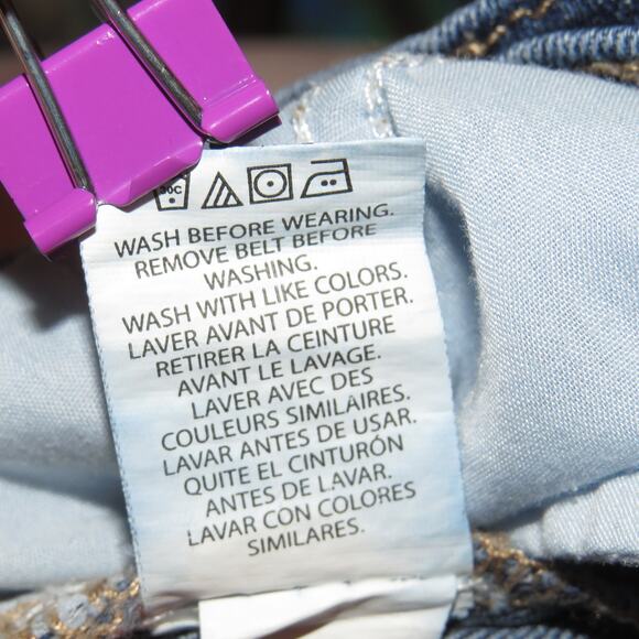 The Children’s Place Medium Wash Rolled Cuff Girls Girlfriend Jeans - Picture 8 of 8